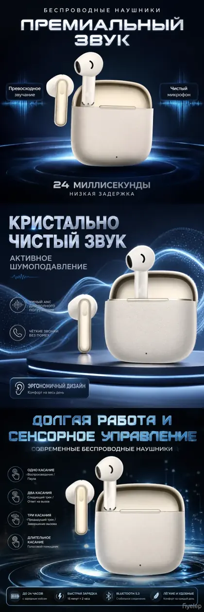 轻奢皮质半入降噪蓝牙耳机